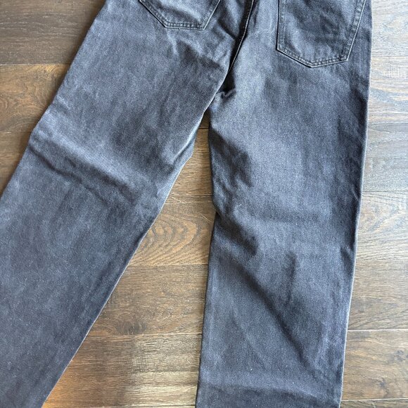 REFUGE DENIM BLACK RIPPED JEANS - Picture 5 of 5